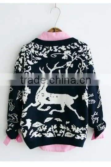 Beautiful New Fashion Christmas Sweater Designs for Women 2016 photo-3