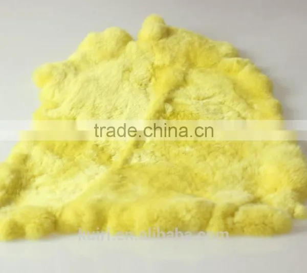 High Quality Rex Rabbit Fur Pelt Skins 100% Genuine Rex Rabbit Fur Skin Pelts Tp8 photo-3