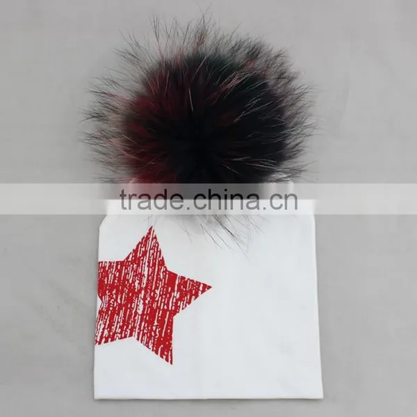 Myfur Fashion Beauty Baby Hat With Star Cotton Infant Kids Hair Hat Headband photo-4