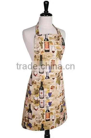 Wholesale Solid Color Cotton Cheap Vintage Apron Wholesale photo-3