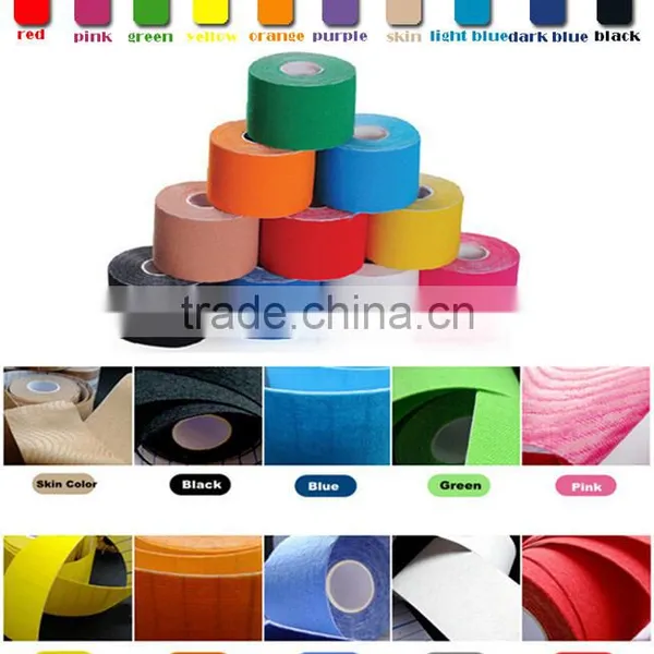 Sport Tape Approved By CE FDA Kinesiology Sport Strapping Tape