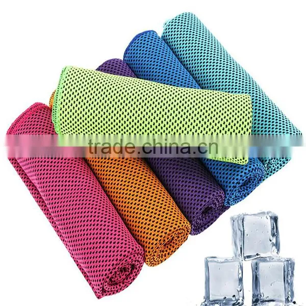 100% Genuine Cool Towel Material Ice Microfiber Cooling Towel for Sport photo-5