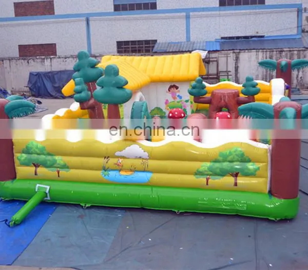 Cheap 2017 Cute Yard Inflatable Amusement Park,Inflatable Fun City,Inflatable Playground For Kids photo-2