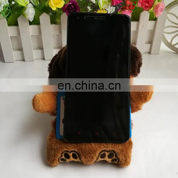 China Factory Manufacture TY Big Eyes Plush Toy Dogs Phone Holder photo-5
