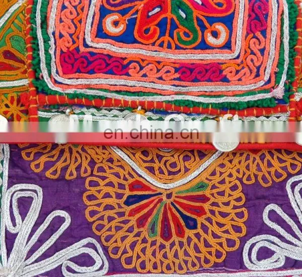Bohemian Banjara Ethnic Handbag-Vintage Clutch Bag-Afghan Clutch Bag-Hand Embroidery Coin Clutch Purse photo-3