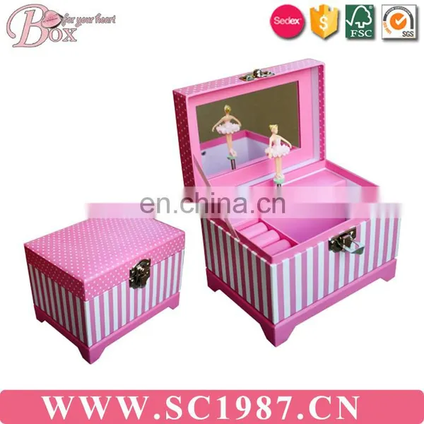 Custom Sweet Cute Little Princess Dancer Jewelry Music Box photo-2
