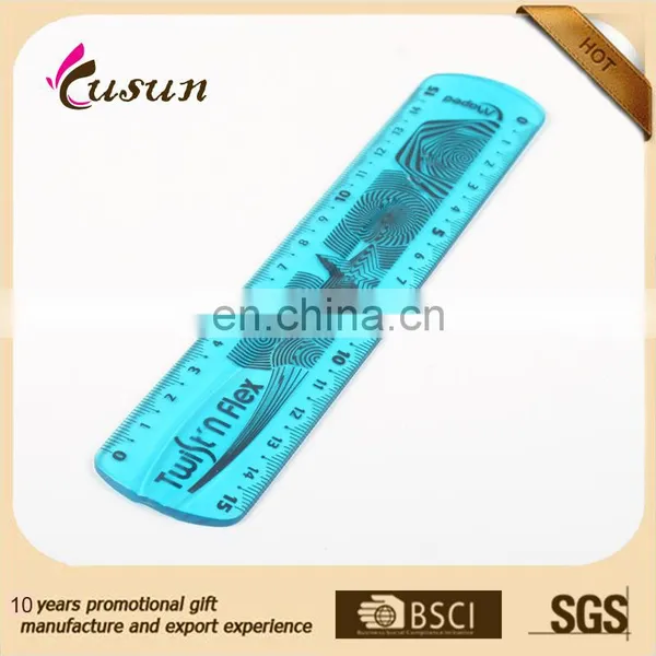 Fashion Design Promotional Logo Customized 15cm Straight Custom Plastic Ruler photo-3