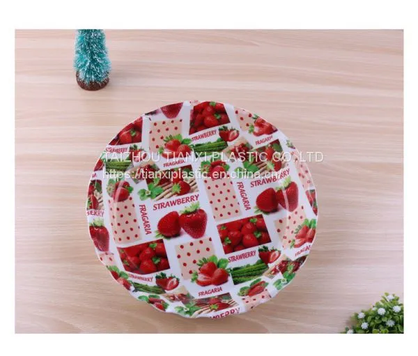 TX0303 DISPOSABLE IML PLASTIC WAVE EDGE PLATE FOOD PLATE PLASTIC TRAY photo-3