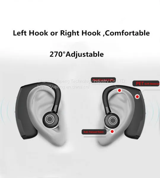 Stereo Bluetooth Earphone Sport Bluetooth Earphone,True Wireless Single Business Earbud,Voice Control Call Driver Headset,Rotate With Mic Support OEM/ODM V9 photo-5