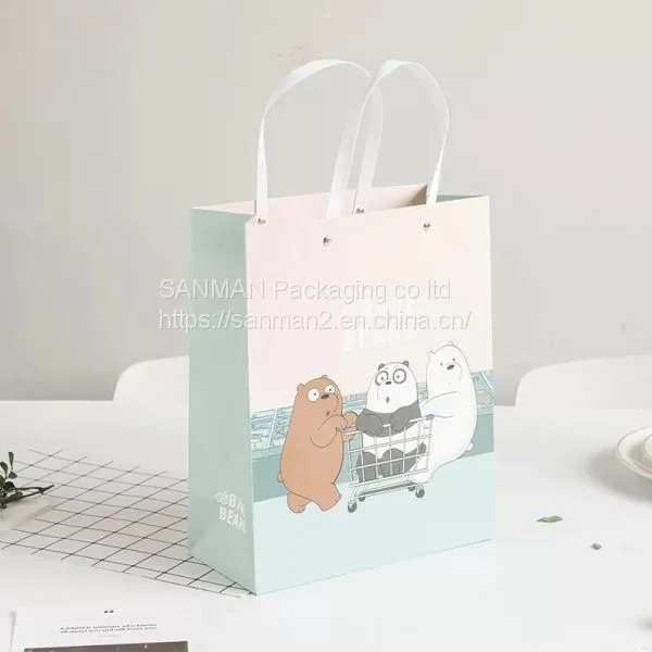 Custom Made Paper Bag Shopping Bag Paper photo-2
