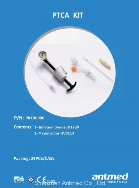 PTCA Balloon Inflation Device, Inflator