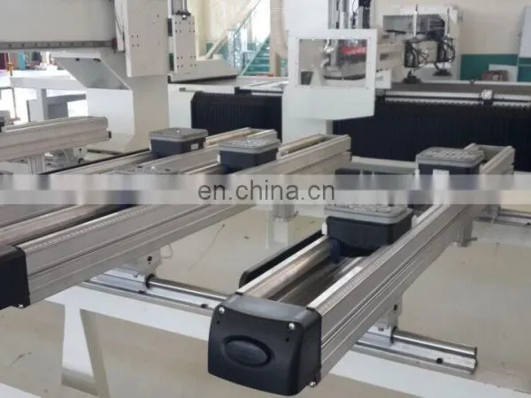 4*8 Italy HSD Boring Unit and Boring Head With Saw ATC Milling Woodworking Engraving Auto Tool Change Router photo-4