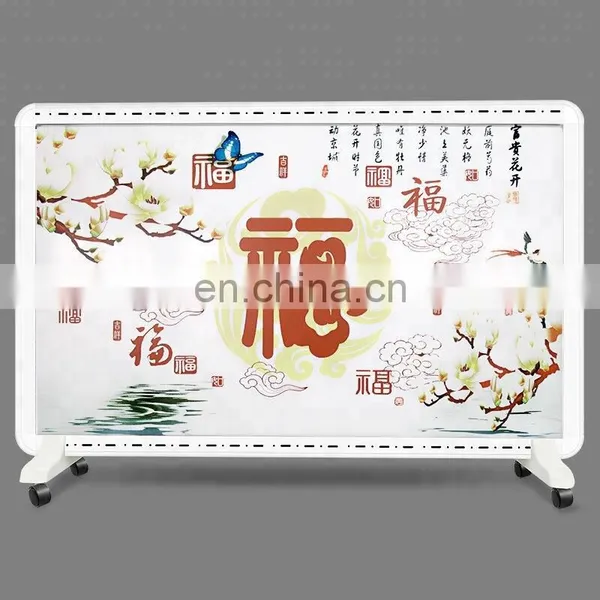 2018 Hot Sales Home Appliances Multi Function Carbon Crystal Infrared Heat Panel Wall Picture Electric Heater photo-2