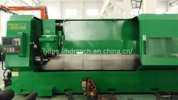 CNC Spiral milling machine for screw pump rotor