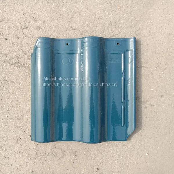 Colored Ceramic Roof Tiles Terrace Roofing Use For Buildings photo-4
