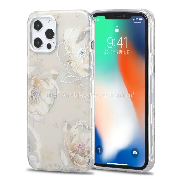 IMD Phone Cases Water Sticker Mobile Case for Iphone 12 Phone Cases Mobile Cover photo-3