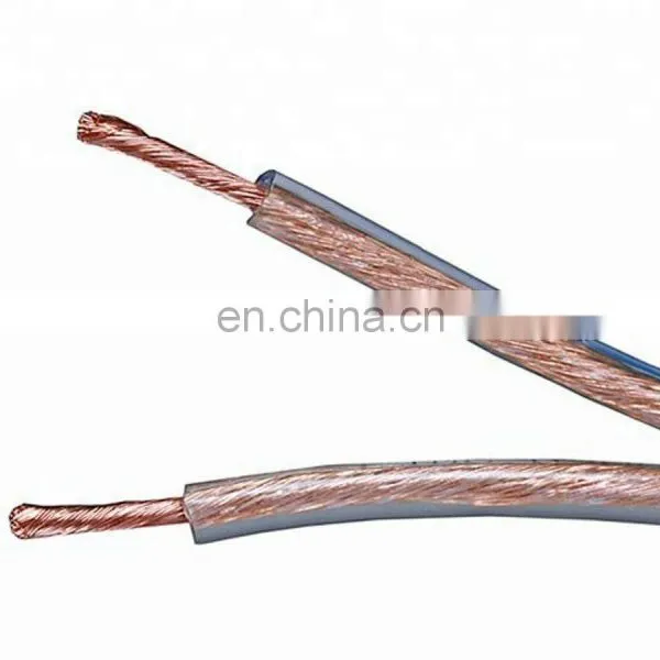 China Factory Pvc Jacketed High End Speaker Cable Pvc Insulated 2 Core Flat Speaker Cable Pvc Cover Speaker Cable photo-7
