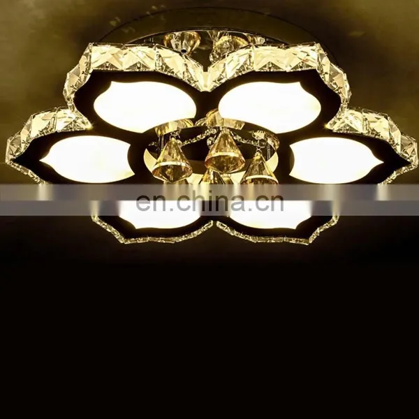 LED Modern Minimalist K9 Crystal Ceiling Lights Living Room Light photo-5