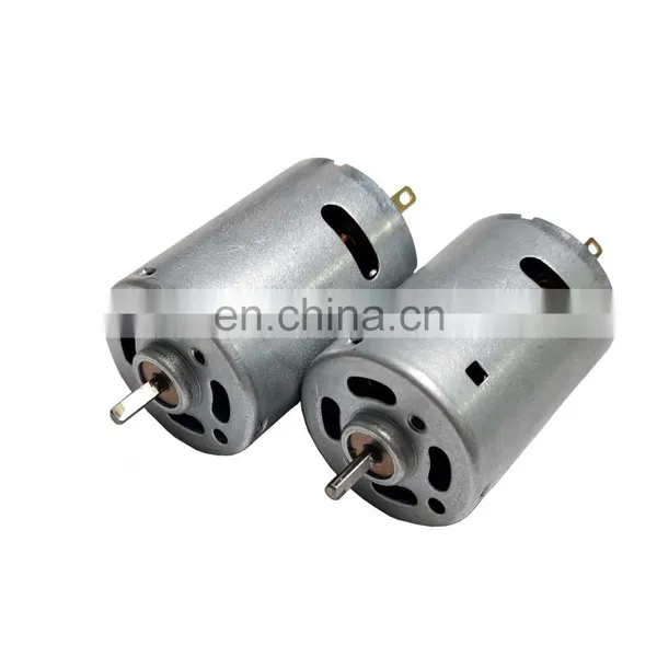 12-волтный высокоскоростной большой электрический двигатель постоянного тока для домашнего вентилятора 380SH