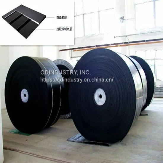Conveyor belts and elevator chains for materials convey