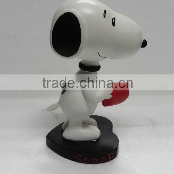 Lovely Snoopy Cartoon Resin Figurines Statues photo-4