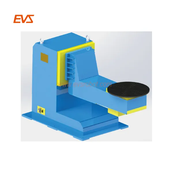 Small Payload Welding Rotary Positioner For Robotic Welding Station photo-4