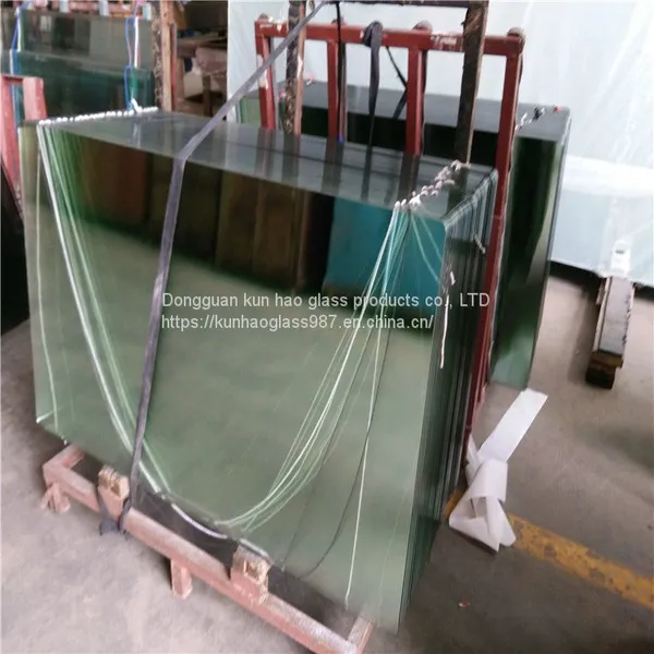 Furniture Glass Mesa 8 mm Transparent Toughened Glass Edge Grinding Glass Factory photo-5