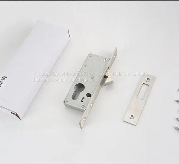 Single Hook Latch Mortise Door Lock Backset 30mm photo-2
