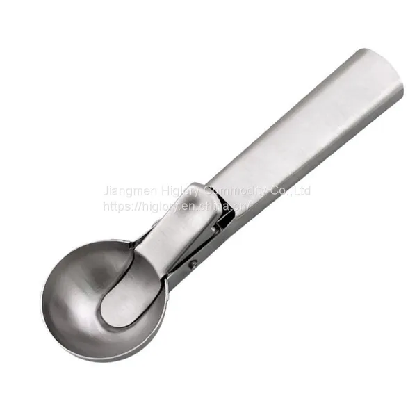 New Design Amazon Top Seller 2022 Eco-friendly High Quality Stainless Steel Ice Cream Scooper photo-2