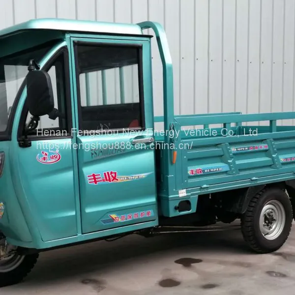 New Model ZJ-2C Heavy Load Semi-closed Electric Tricycle