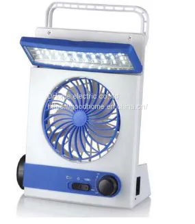 Solar Mini Fan 220V Charging Fan With Light Electric Fan Multi-functional Student Fan（Wechat:13510231336）