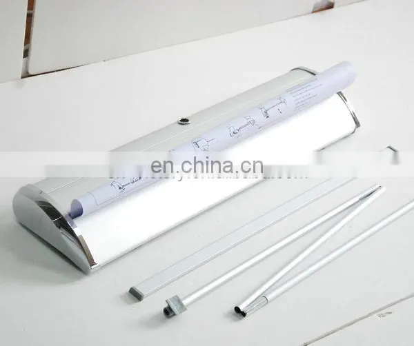 Luxury Wide Base Roll up Banner Stand (aluminum+Magnet Cover,double Oxford Bag,electroplating Cover) photo-4