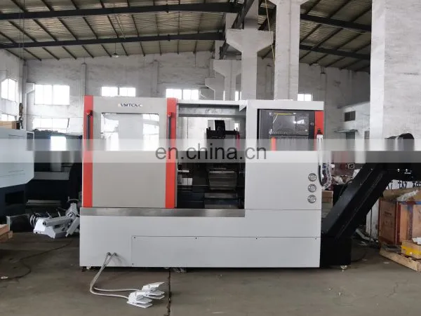2021 Hot Selling High Precision CK40L Full-automatic Slant Bed Cnc Lathe Machine for Metal Working photo-2