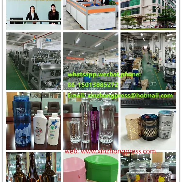 AUTOMATIC WINE VODKA SPIRIT BOTTLE CAP HOT FOIL STAMP EQUIPMENT FOR METAL PLASTIC FLAT HOT STAMPING PRINTING PRINTER PRESS MACHINE photo-3