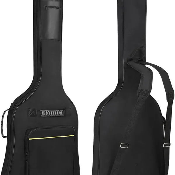 Bass Guitar Bag 7mm Padding Waterproof Electric Bass Case(Black) photo-5