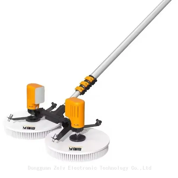 Efficient and Easy Operating Solar Cleaner Rotating Solar Panel Cleaning Brush Supplier PV Cleaning Robot Sunnysmiler photo-3