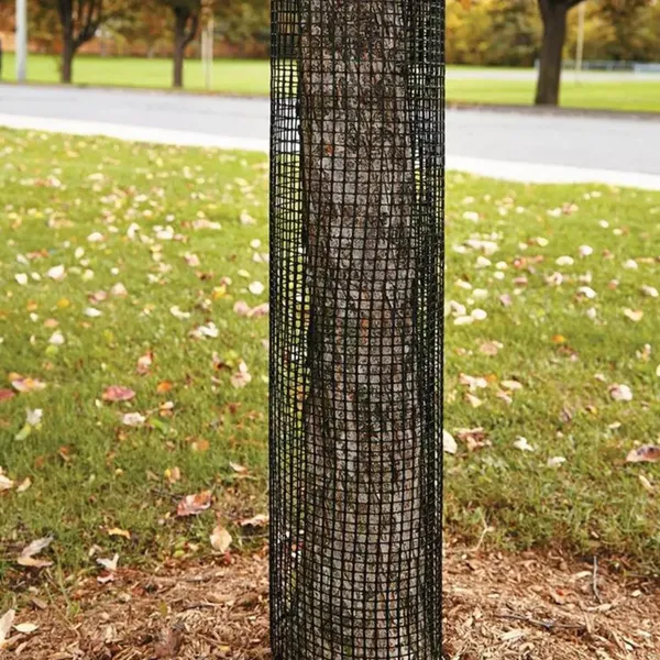 Tree Guard Black Plastic Reinforced Net Garden Plants Protection Barrier Fence Against Rabbits Chew-Proof Net photo-4