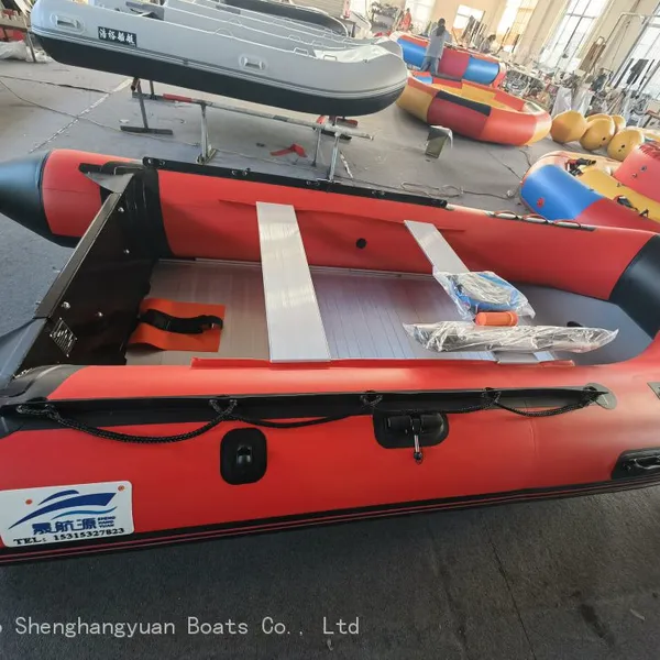 15.41 Foot Inflatable Boat, Rubber Boat, Assault Boat, Sea Fishing Boat, 10-12 People photo-4