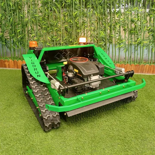 Remote Control Mower With Tracks, China Remote Control Bank Mower Price, Remote Control Hillside Mower for Sale