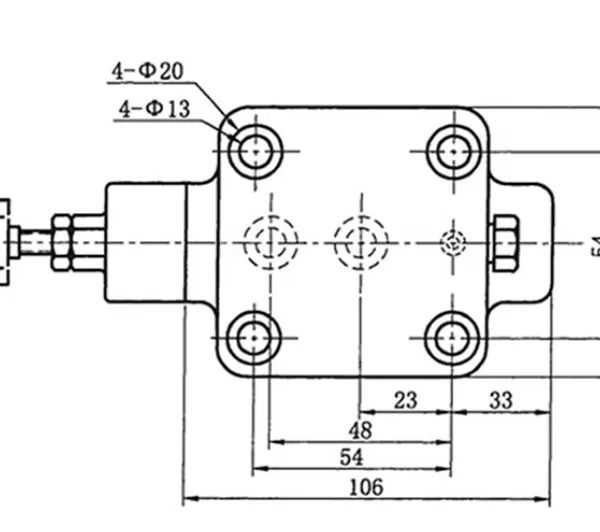 Tubular Overflow Valve Pressure Regulating Valve YF-L20H4-S Hydraulic Station Hydraulic Machine Pressure Valve YF-L32H4-S Hydraulic Valve photo-2