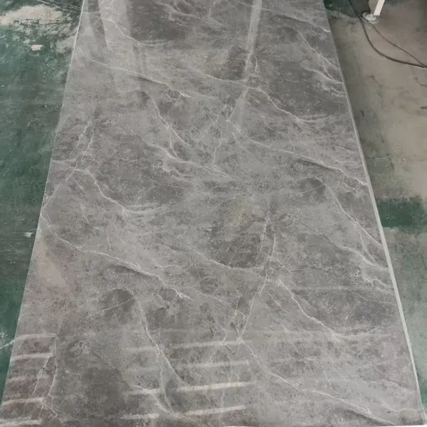 PVC UV Panel With Marble, Stone, Granite Surface Pattern Glossy Surface Perfect Wall Panels for Home and Office