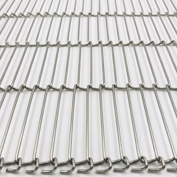 Stainless Steel Ladder Conveyor Belt Chain Link Edge/S Edge Heat Resistant Woven Mesh for Bending/Welding/Cutting photo-6