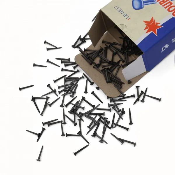 Fine Blue Shoe Tacks Good Quality With Round Head photo-5
