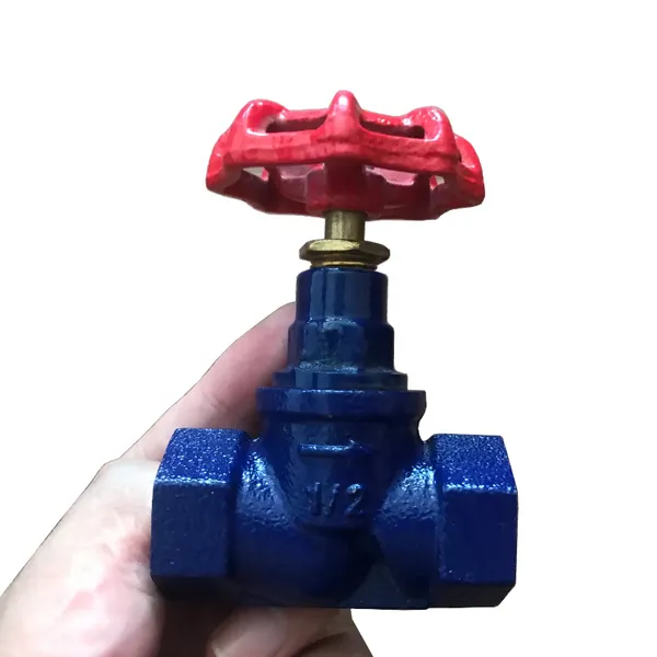 DIN/JIS PN16 Carbon Steel Gray Iron Manual Switch Low Pressure Soft Seal Globe Valve Water One Way Valve