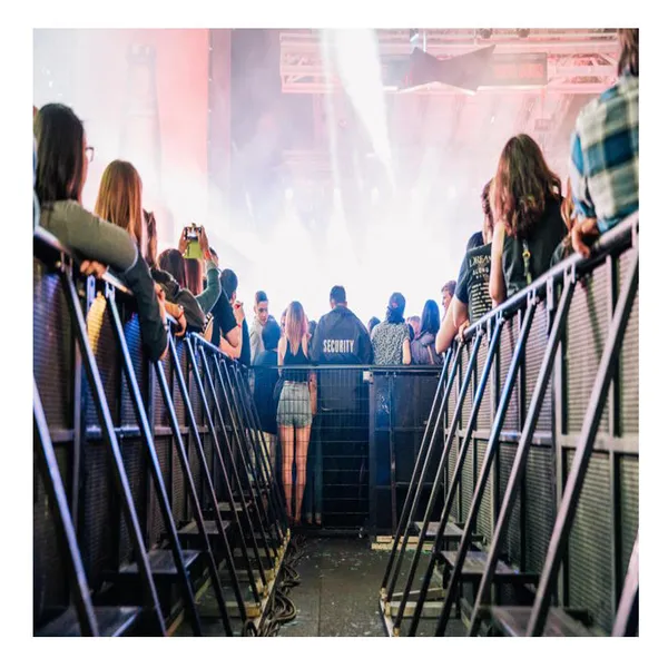 Foldable Explosion-proof Fencing for Music Festivals, Safety Crowd Control Barrier, Aluminum Explosion-proof Control Fencing, Suitable for Concerts. photo-4