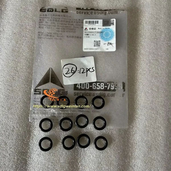 ORIGINAL SDLG SEALING RING 4120001739096 APPLY FOR SDLG WHEEL LOADER LG953 LG956L photo-1