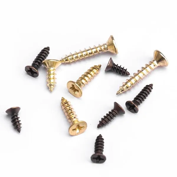 High Hardness Gypsum Screws With Black Phosphate for Metal Studs, Free Samples, 13mm-100mm photo-4