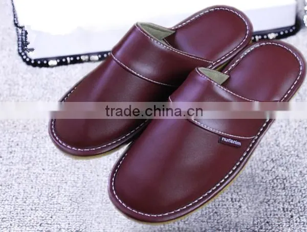 Winter Leather Couple Home Cotton Warm Slippers Newest Soft-soled Slippers photo-3