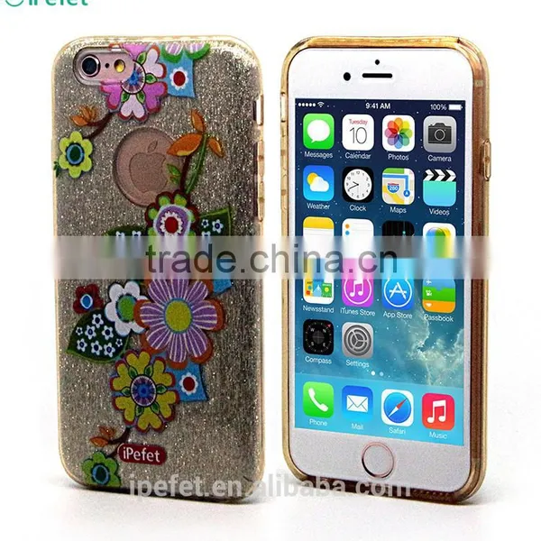 CaseMall 2016 Wholesale Fashion Bling Shinning TPU Case For IPhone 6