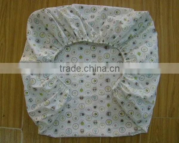 100% Cotton Baby Crib Elastic Fitted Sheet photo-6